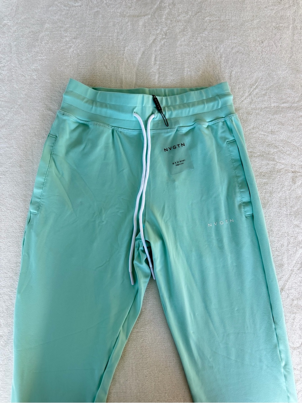 NVGTN Joggers Sea Foam Green NWT Medium